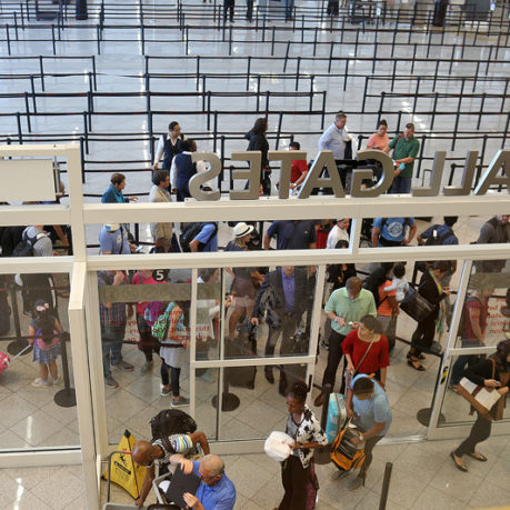 airport security checkpoint