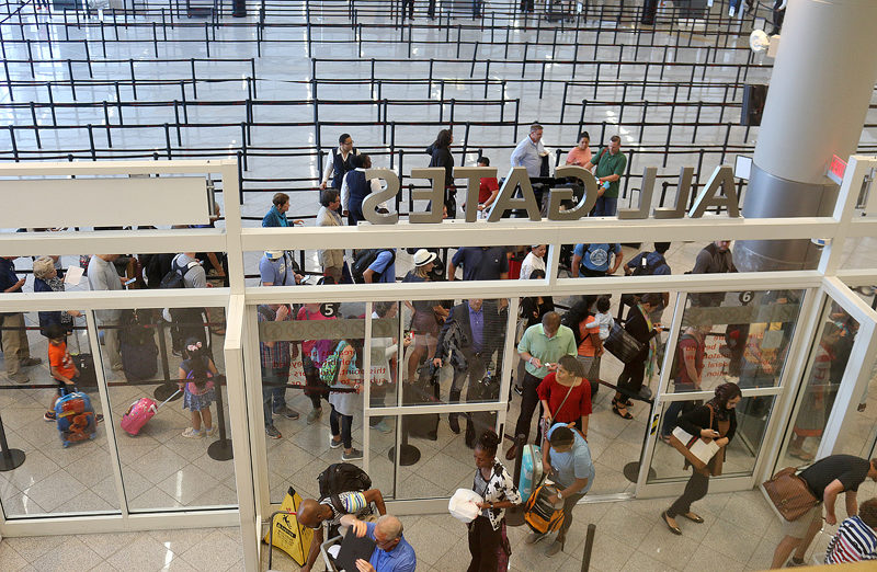 airport security checkpoint