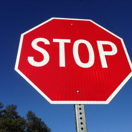 stop sign