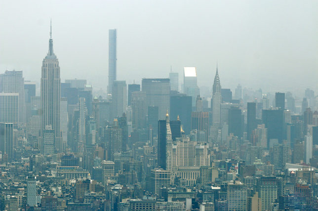 New York from World Trade Center