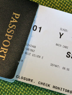 SSSS Boarding pass