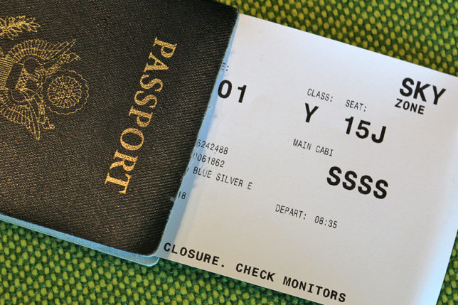 SSSS Boarding pass