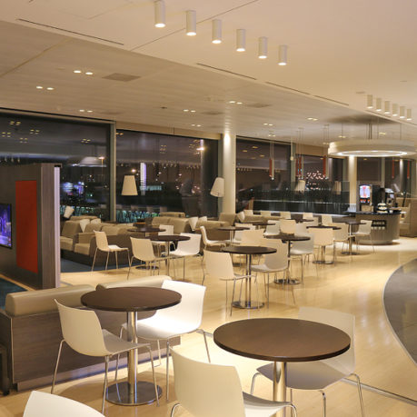 Aspire lounge Schiphol airport Amsterdam