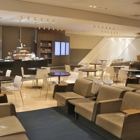 Aspire lounge Schiphol airport Amsterdam