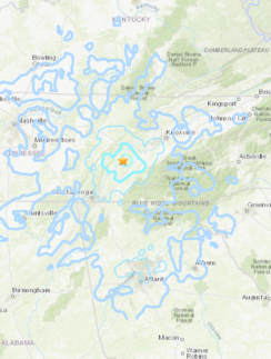 Decatur Tennessee earthquake