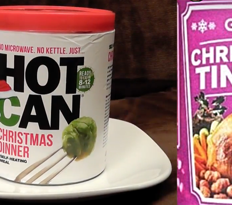 Christmas dinner can