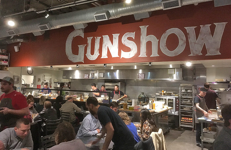 Gunshow meal restaurant