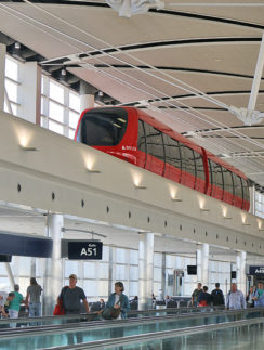 Tram Detroit Airport