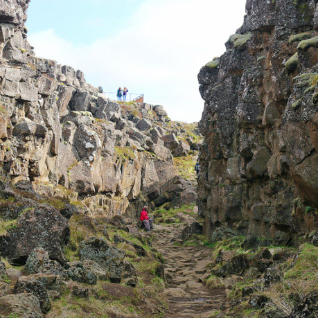 Langistigur Þingvellir National Park Iceland