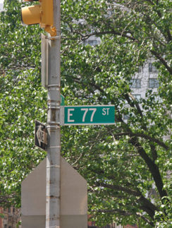 East 77 Street Manhattan New York