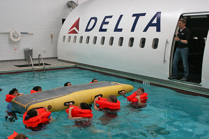 Road Warrior Training Delta Air Lines Water Ditching