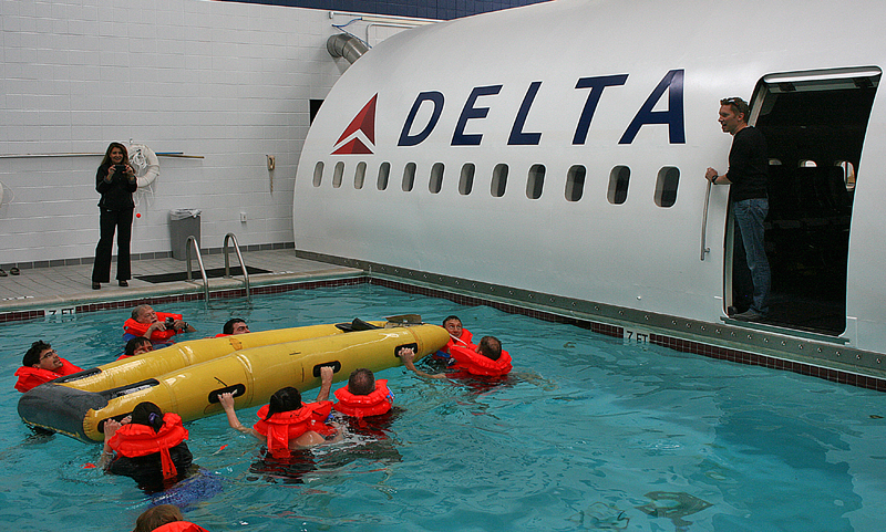 Road Warrior Training Delta Air Lines Water Ditching