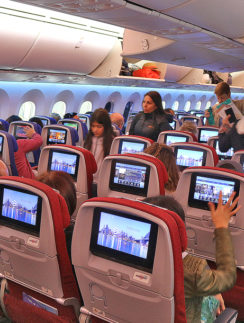 LATAM Boeing 787 Dreamliner airplane