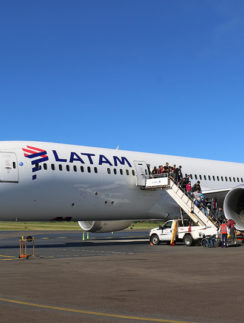 LATAM Boeing 787 Dreamliner airplane