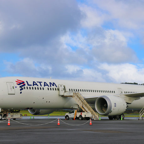 LATAM Boeing 787 Dreamliner airplane
