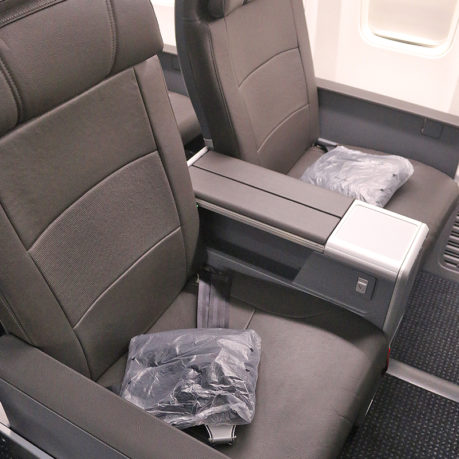 American Airlines domestic first class