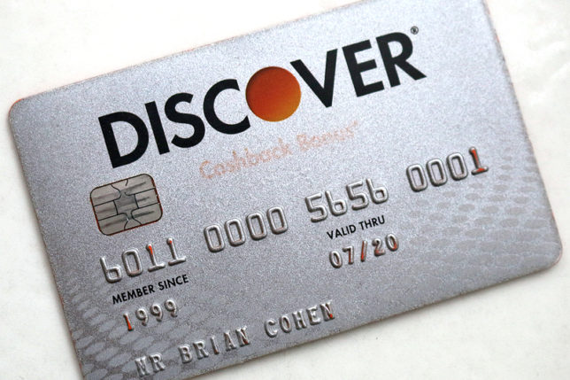 Discover credit card