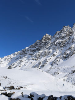 Chile Andes Mountains ski lift
