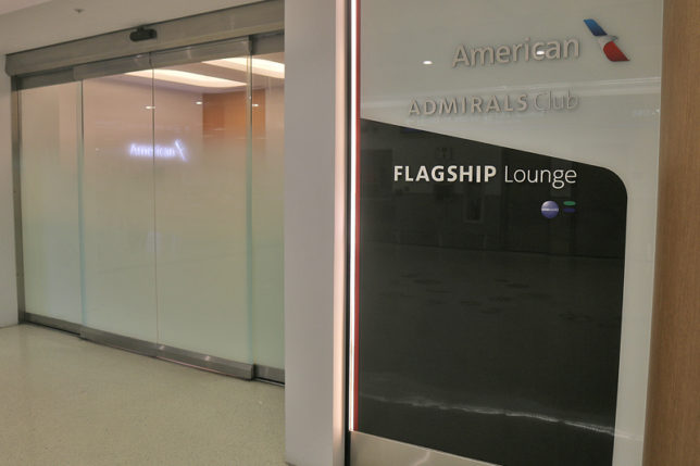American Airlines Flagship Lounge Admirals Club