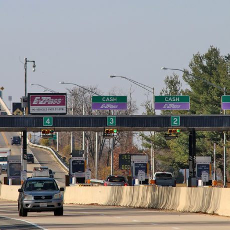 E-ZPass electronic toll booth