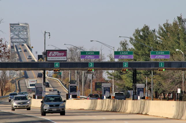 E-ZPass electronic toll booth