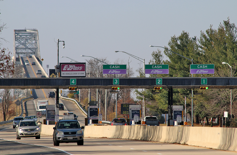 E-ZPass electronic toll booth