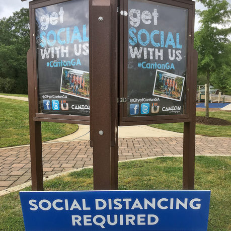 Canton social distancing