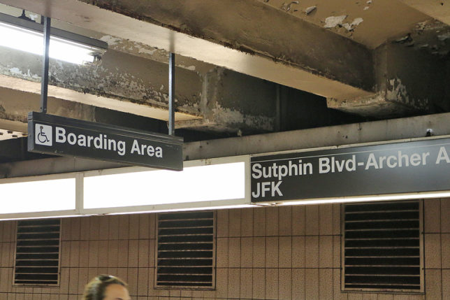 New York Subway station