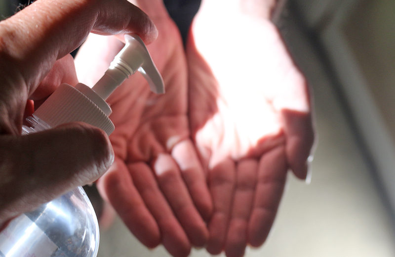 liquid hand sanitizer