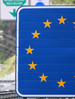 European Union Logo Sign