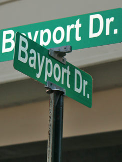 a street sign on a pole