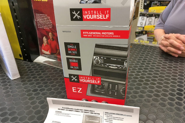 a box of a car repair kit