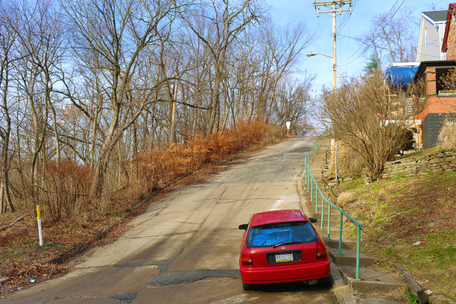 Canton Avenue Pittsburgh Steepest Street