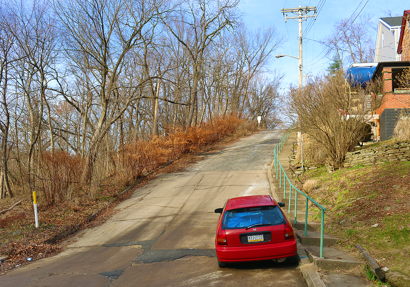 Canton Avenue Pittsburgh Steepest Street