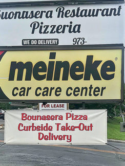 a sign board with text on it