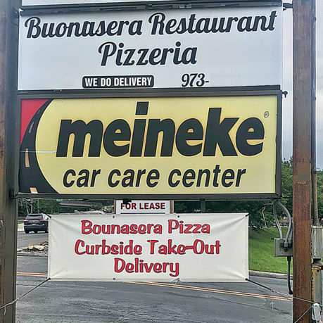 a sign board with text on it