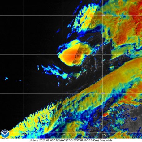 Subtropical Storm Theta