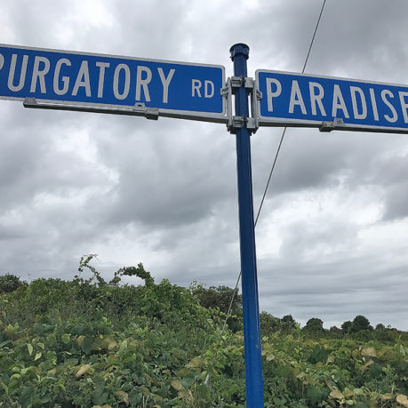 a street sign on a pole