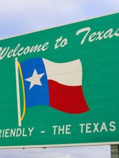 Texas sign