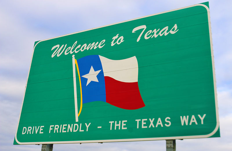 Texas sign