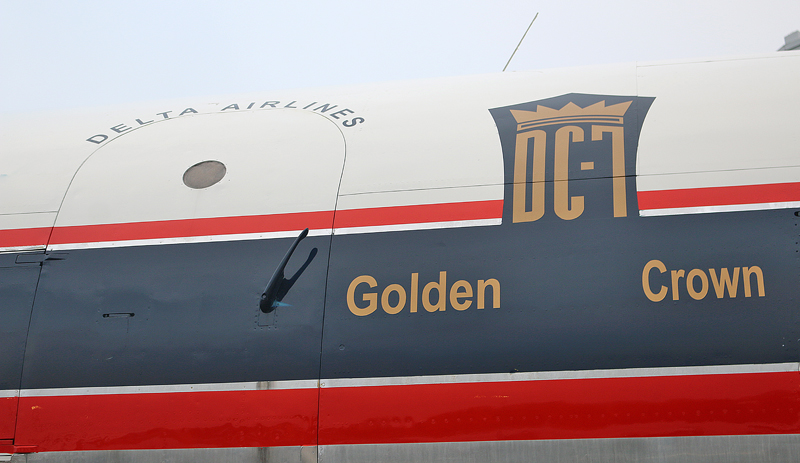 Delta Air Lines DC-7B Airplane