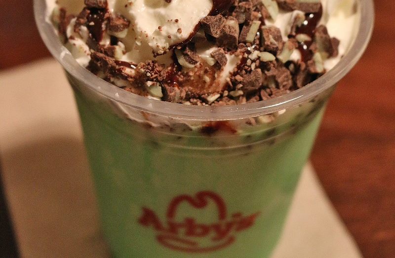 Arby’s Mint Chocolate Shake