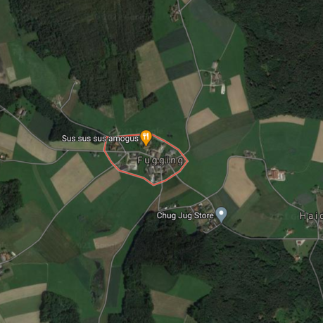 a map of a green area