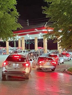 Gasoline Station Lines