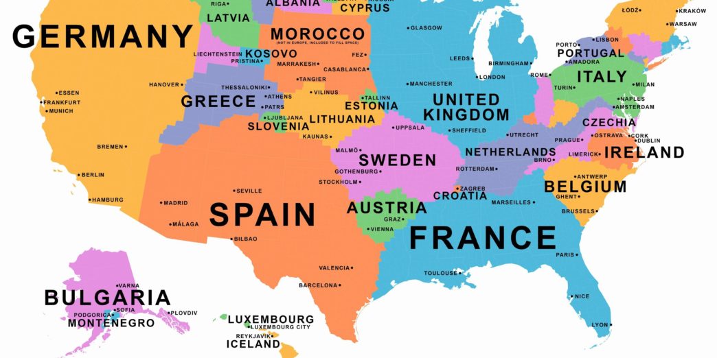 a map of the united states