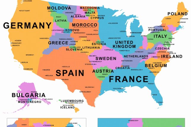 a map of the united states