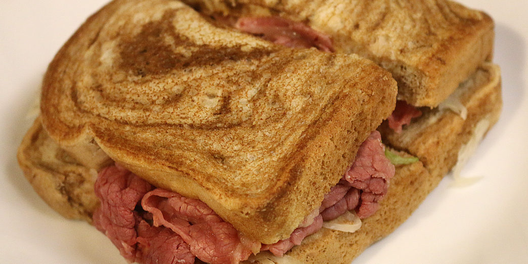 Arby’s Reuben sandwich