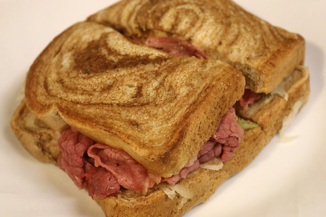 Arby’s Reuben sandwich