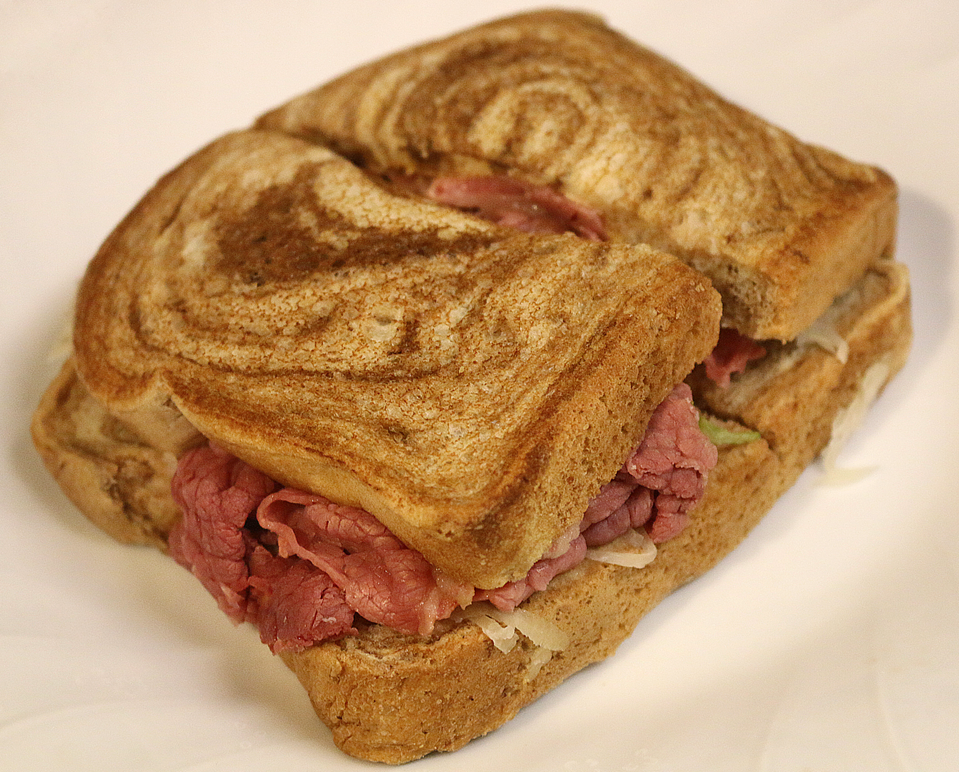 Arby’s Reuben sandwich