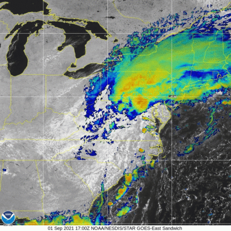 Post Tropical Depression Ida